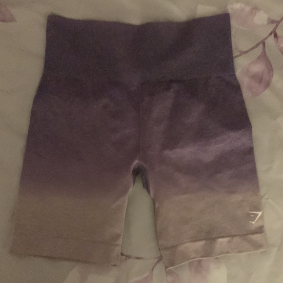 Gymshark Purple ombré athletic shorts - Picture 4 of 4